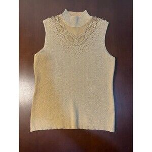 Vintage‎ Cable & Gauge Silk Cotton Gold Metallic Thread